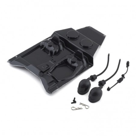 RC Car Parts - LOS230075 - LOS230075 - Carrocería, Azul, Pintada: Ultra 4 Losi - FLASH RC