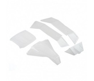LOS230077 - LOS230077 - Body Set, Clear: Ultra 4 Losi Losi - FLASH RC