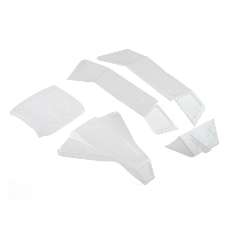 LOS230077 - LOS230077 - Body Set, Clear: Ultra 4 Losi Losi - FLASH RC