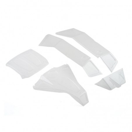 LOS230077 - LOS230077 - Body Set, Clear: Ultra 4 Losi Losi - FLASH RC