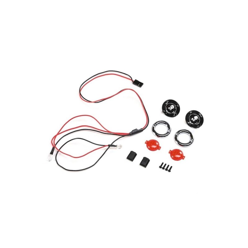 LOS240015 - LOS240015 - Front LED Headlight Set, Grave Digger: LMT Losi Losi - FLASH RC