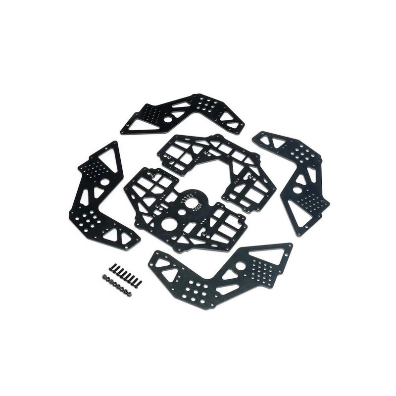RC Car Parts - LOS241034 - LOS241034 - Juego de placas laterales de chasis: LMT Losi - FLASH RC