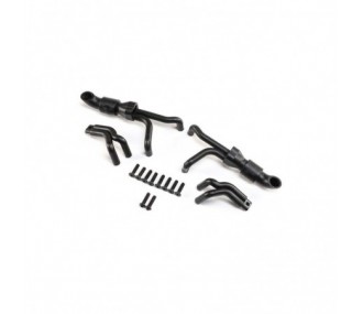 RC Car Parts - LOS241035 - LOS241035 - 4n1 Cabezales Colectivos, Plata: LMT Losi - FLASH RC