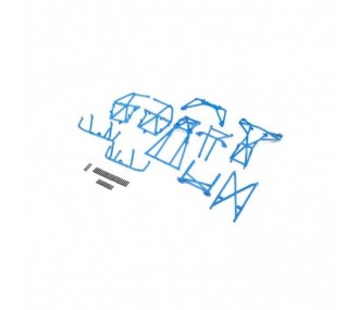 LOS241046 - LOS241046 - Cage Set  Complete, Blue: LMT Losi Losi - FLASH RC