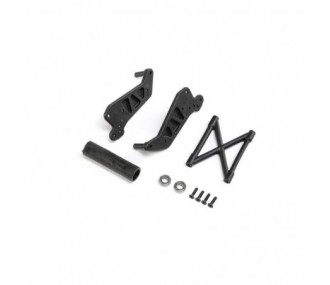 Recambios Coche RC - LOS241052 - LOS241052 - Juego de Barra de Ruedas, Negro: LMT Losi - FLASH RC