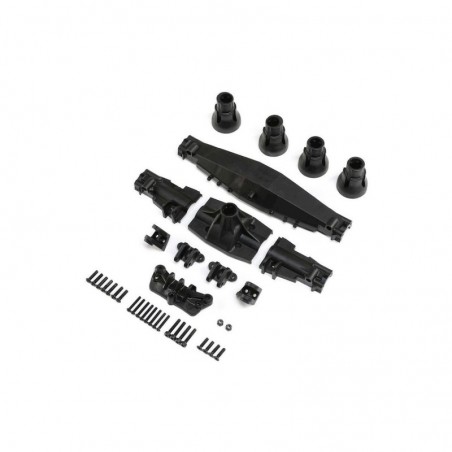 LOS242030 - LOS242030 - Axle Housing Set Complete, Rear: LMT Losi Losi - FLASH RC