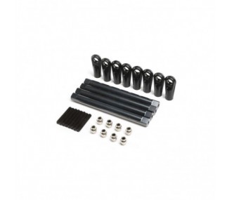 Ricambi per auto RC - LOS244008 - LOS244008 - Set di barre inferiori a 4 snodi (4): LMT Losi - FLASH RC