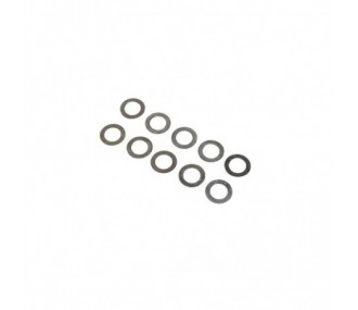 LOS246004 - LOS246004 - Diff Shim, M8 x 13 x 0.4mm (10): LMT Losi Losi - FLASH RC
