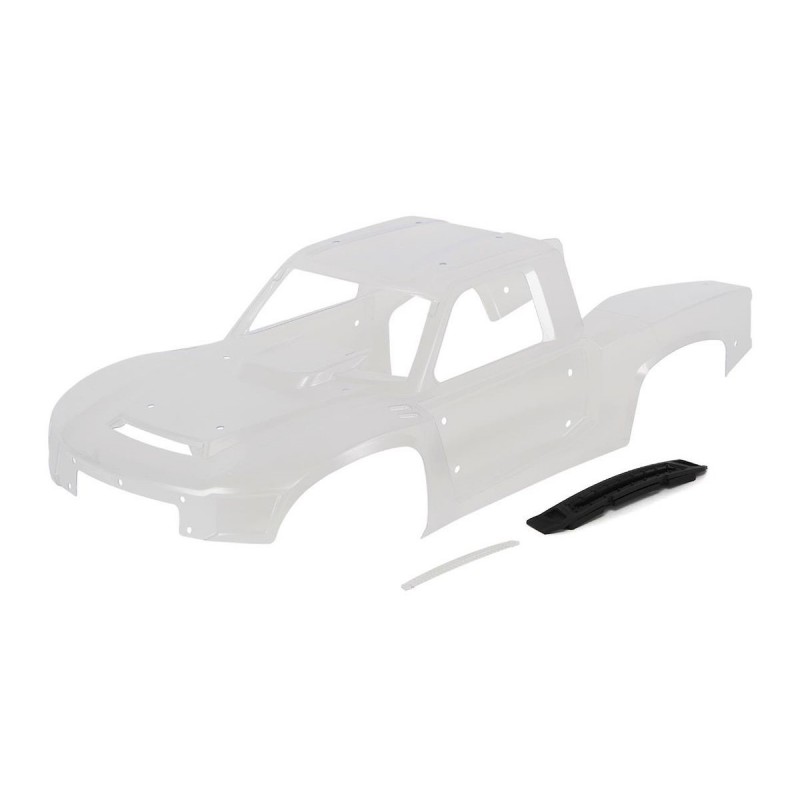 LOS250046 - LOS250046 - Body and Front Grill, Clear: SBR 2.0 Losi Losi - FLASH RC