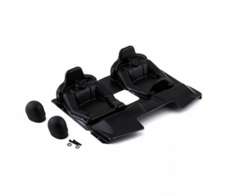 RC Car Parts - LOS250047 - LOS250047 - Juego Interior con Cascos, Transparente: SBR 2.0 Losi - FLASH RC