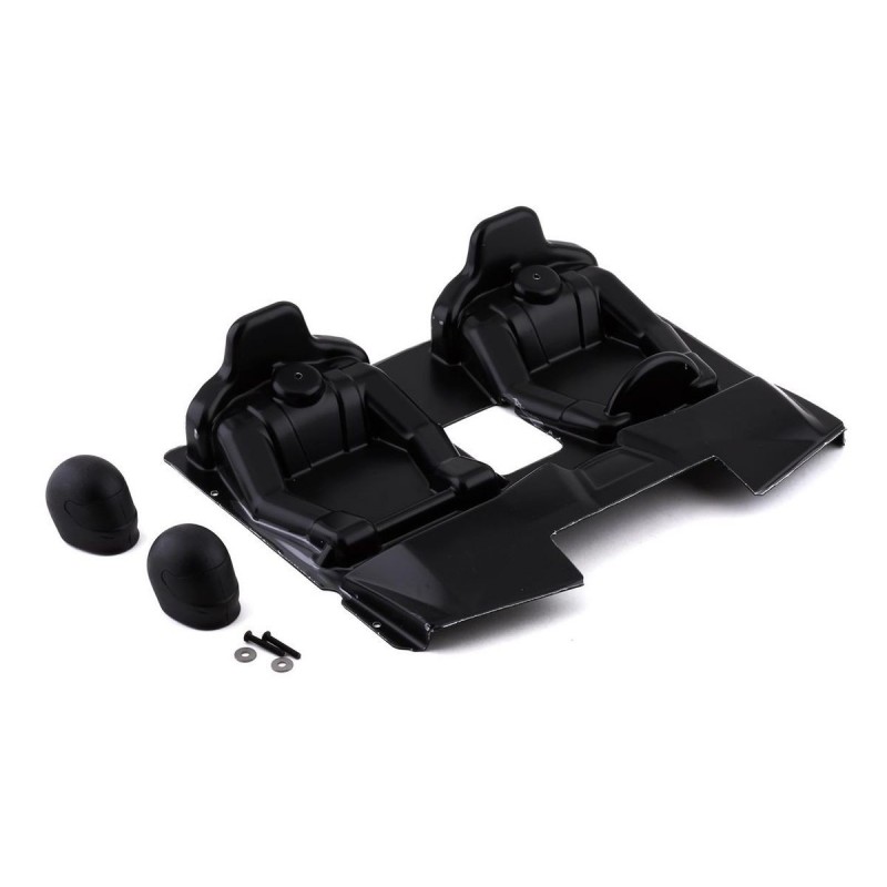 Ersatzteile RC-Cars - LOS250047 - LOS250047 - Interior Set w/Helmets, Clear: SBR 2.0 Losi Losi - FLASH RC