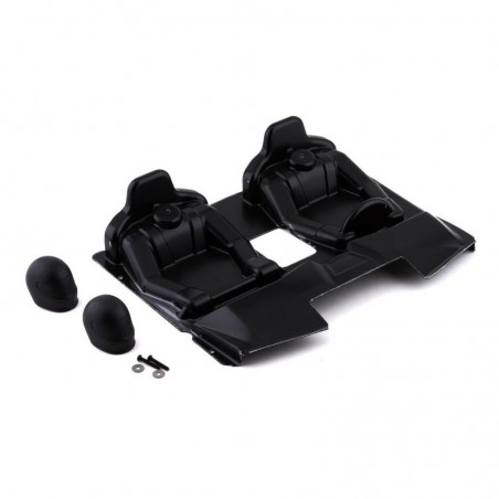 Ersatzteile RC-Cars - LOS250047 - LOS250047 - Interior Set w/Helmets, Clear: SBR 2.0 Losi Losi - FLASH RC