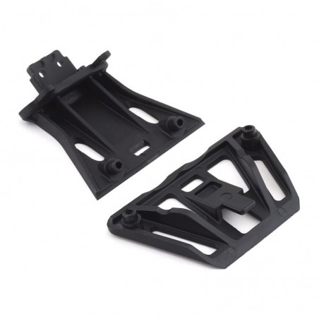 RC Car Parts - LOS251106 - LOS251106 - Placa delantera y soporte: SBR 2.0 Losi - FLASH RC
