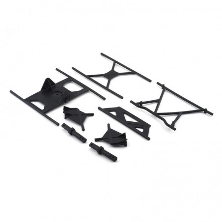 LOS251110 - LOS251110 - Cage Roof and Spare Tire Holder: SBR 2.0 Losi Losi - FLASH RC