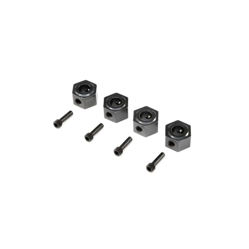 RC Car Parts - LOS343200 - LOS343200 - Rueda Mecanizada 12mm Hex (4): LMT Losi - FLASH RC