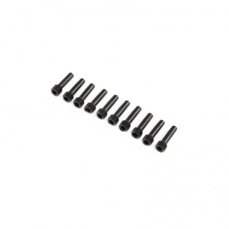 LOS343201 - LOS343201 - 12mm Wheel Hex Screw Pin (10): LMT Losi Losi - FLASH RC
