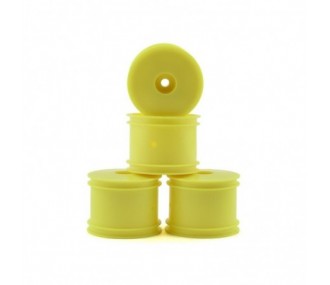 RC Car Parts - LOS41011 - LOS41011 - FR/RR Wheel, Yellow (4): Mini-T 2.0 Losi - FLASH RC