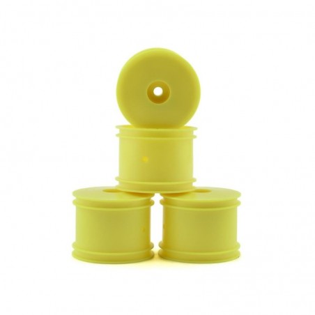 LOS41011 - LOS41011 - FR/RR Wheel, Yellow (4): Mini-T 2.0 Losi Losi - FLASH RC