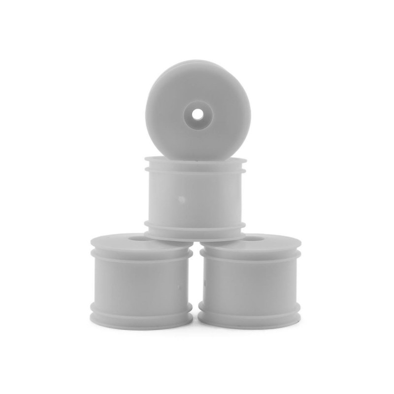 RC Car Parts - LOS41012 - LOS41012 - FR/RR Rueda, Blanco (4): Mini-T 2.0 Losi - FLASH RC