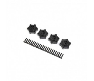 RC Car Parts - LOS43044 - LOS43044 - Hex Adapter Insert, 12mm, Wheel: LMT Losi - FLASH RC