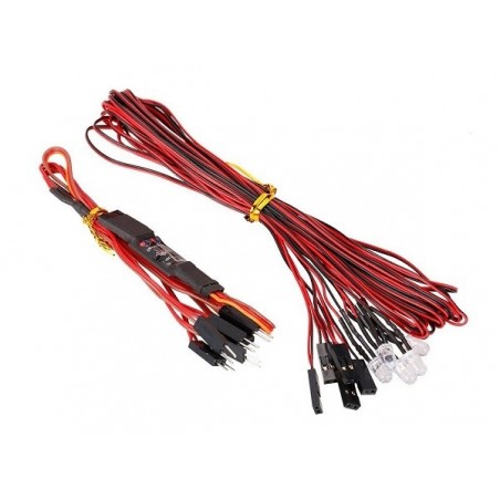 Segnalazione, luce, suono - Sistema 5 LED DYNAM - FLASH RC