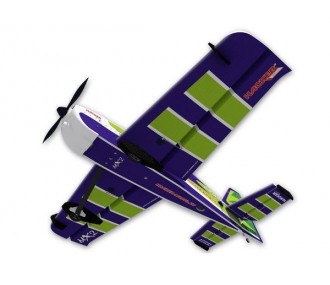 Avión acrobático RC - Hacker modelo MX 2 verde ARF aprox.1.20m - FLASH RC 2