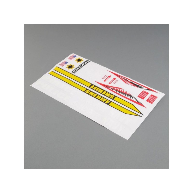 Pièces pour bateaux à moteur - PRB289004 - Decals: Aerotrooper 25 - inch Air Boat PROBOAT PROBOAT - FLASH RC