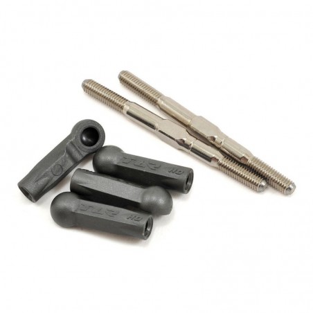 RC Car Parts - TLR234059 - 22/22-4 - Tie rods, reinforced, 50mm (2) TLR - FLASH RC