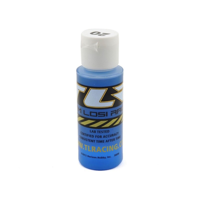 Ersatzteile RC-Cars - TLR74002 - Silikonöl für Stoßdämpfer, 20wt, 60 ml TLR - FLASH RC