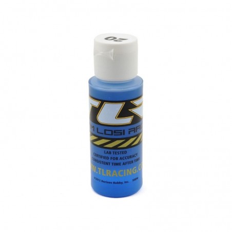 Recambios para coches RC - TLR74002 - Aceite de silicona para amortiguadores, 20wt, 60 ml TLR - FLASH RC