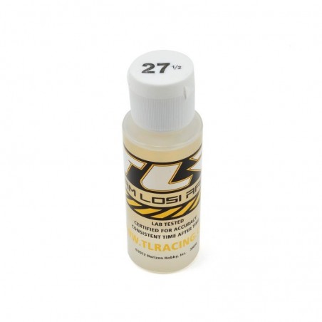 Spare parts for RC cars - TLR74005 - Silicone shock absorber oil, 27,5wt, 60 ml TLR - FLASH RC