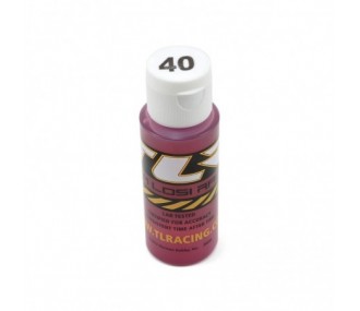 TLR74010 - Huile silicone d amortisseur, 40wt, 60 ml TLR - FLASH RC