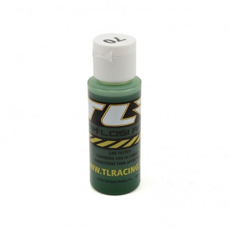 Recambios para coches RC - TLR74015 - Aceite de silicona para amortiguadores, 70wt, 60 ml TLR - FLASH RC
