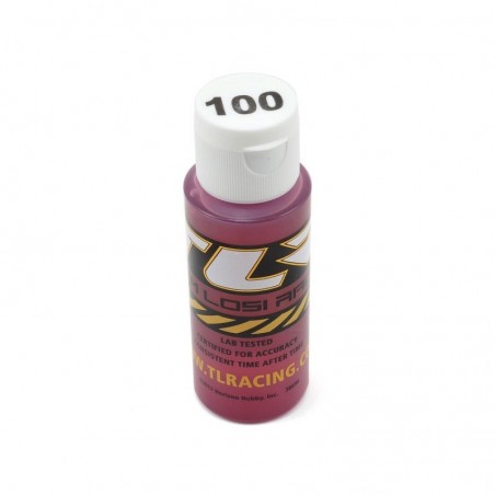 TLR74018 - Huile silicone d amortisseur, 100wt, 60 ml TLR - FLASH RC