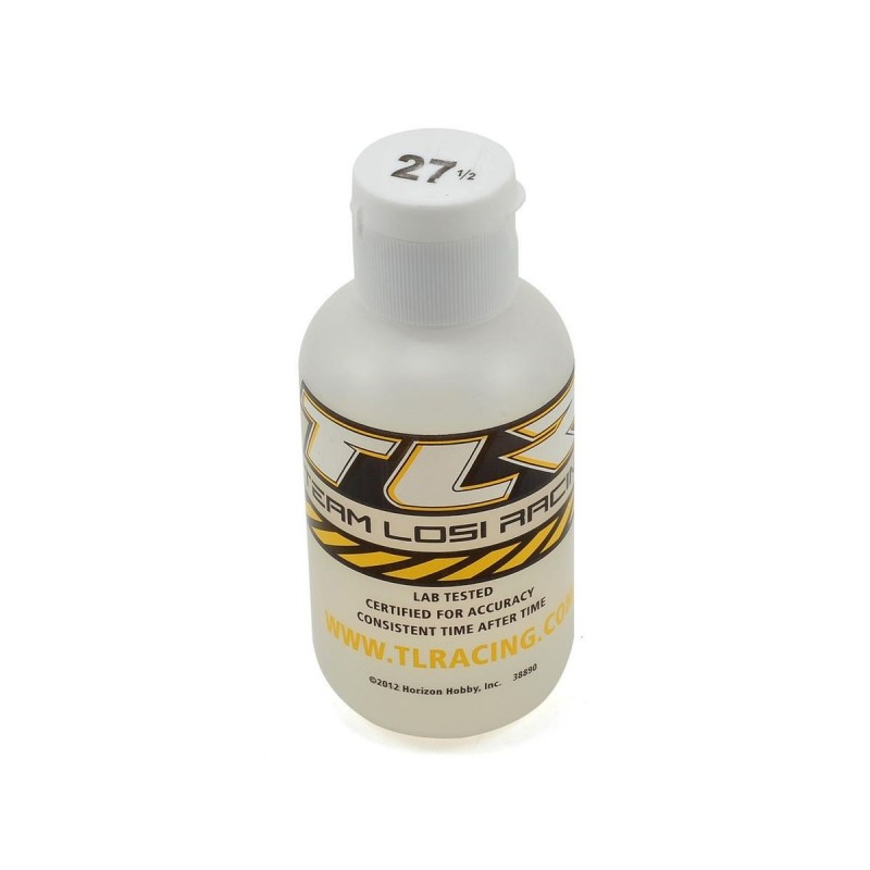 Ricambi per auto RC - TLR74028 - Olio siliconico per ammortizzatori, 27.5wt , 118ml TLR - FLASH RC