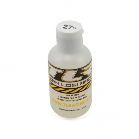 RC Car Parts - TLR74028 - Silicone Shock Oil, 27.5wt , 118ml TLR - FLASH RC