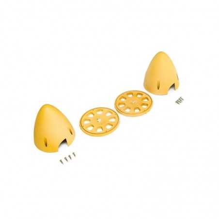 Motores y accesorios de motores para kits - Conos pintados (2 uds.) : OV-10 30cc HANGAR 9 - FLASH RC