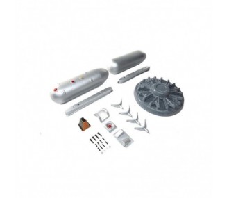 Accessoires maquette : Ki-43 60cc HANGAR 9 - FLASH RC