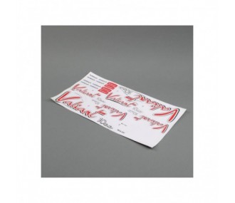Pannelli decorativi - Set di decalcomanie : Valiant 10cc HANGAR 9 - FLASH RC