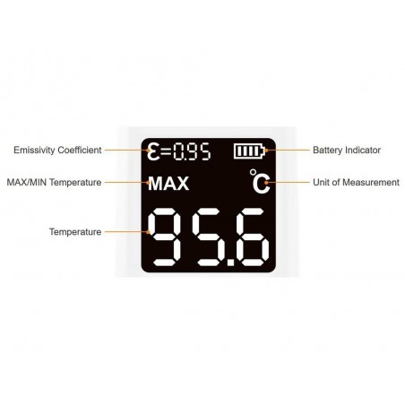 Sonstiges - Infrarot-Thermometer ITP380 SKY RC - FLASH RC