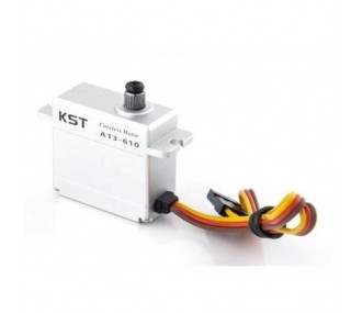 Servos - Servo KST A13-610MG HV 13mm (24g, 9.0kg.cm, 0,10sec/60°) - FLASH RC