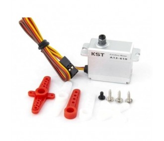 Servo KST A13-610MG HV 13mm (24g, 9.0kg.cm, 0,10sec/60°) - FLASH RC 2