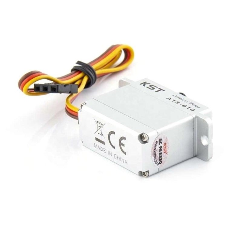 Servos - Servo KST A13-610MG HV 13mm (24g, 9.0kg.cm, 0,10seg/60°) - FLASH RC