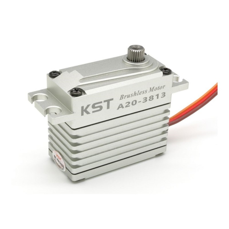 Servos - Servo KST A20-3813 MG HV (72g, 38kg.cm, 0,13sec/60°) - FLASH RC
