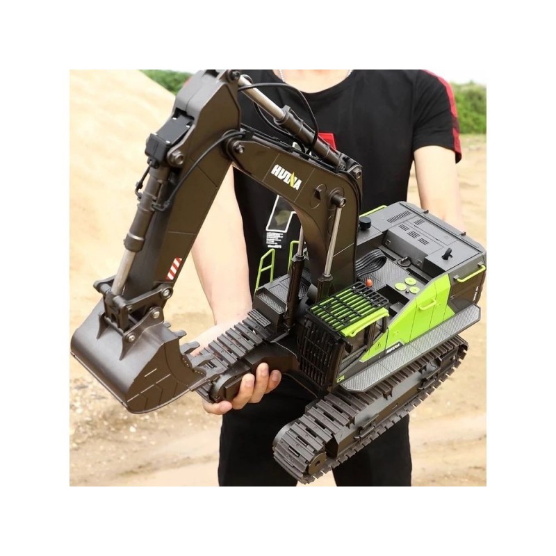 Dumper e veicoli da costruzione RC - Huina Excavator Metal Bucket 1/14th RTR (CY1593) - FLASH RC
