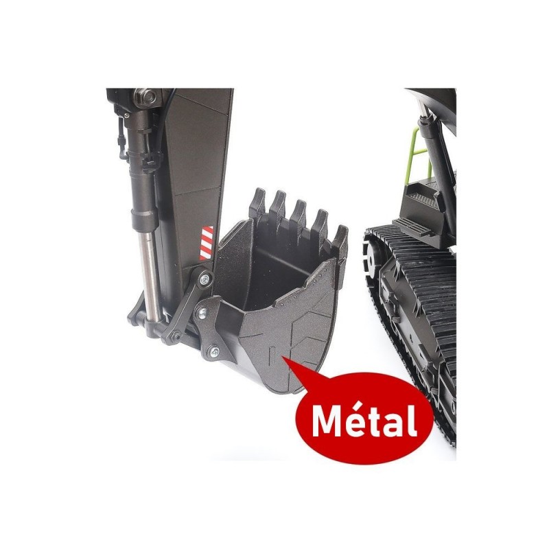 Huina Excavatrice Godet Métal 1/14ème RTR (CY1593) - FLASH RC
