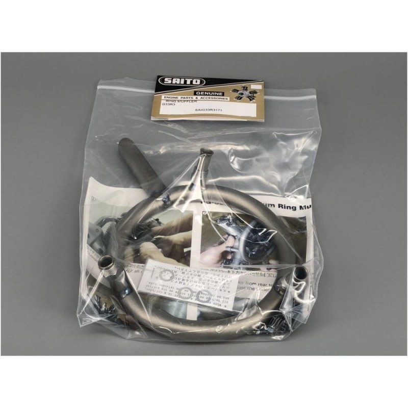 Auspuff - Ringförmiger Auspuff Radialmotor FG-33R3 Saito - FLASH RC