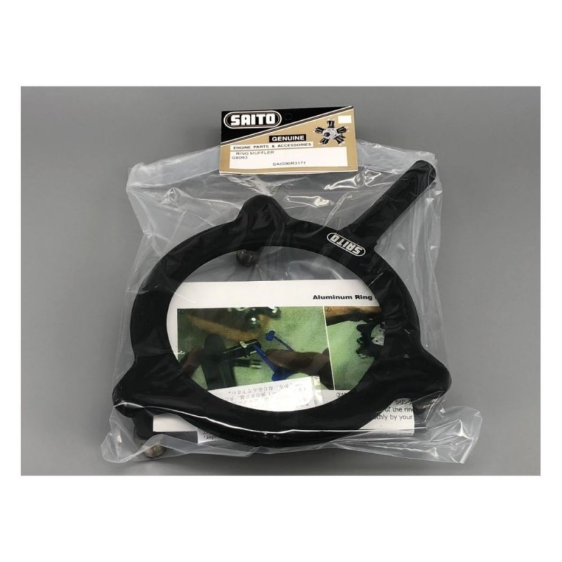 Pots d'échappements - Echappement annulaire moteur radial FG-90R3 / FG-84R3 Saito - FLASH RC