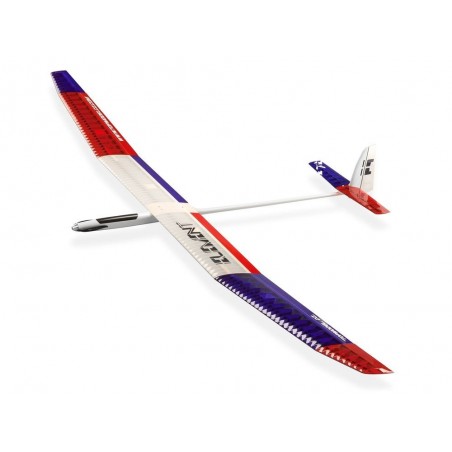 RC-Motorsegler - Element ca.3.5m rot/violett/weiß ARF TOPModeL CZ - FLASH RC