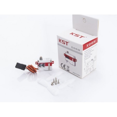 Servi - Microservo digitale KST X06H HV (6g, 1,8kg/cm, 0,07sec/60°) - FLASH RC